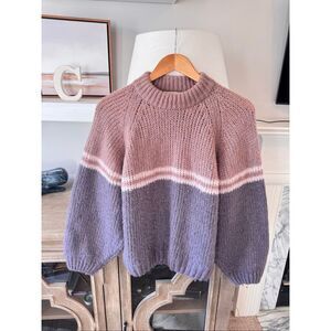 Xirena Snowbird Alpaca Lurex Knit Sweater Size Medium